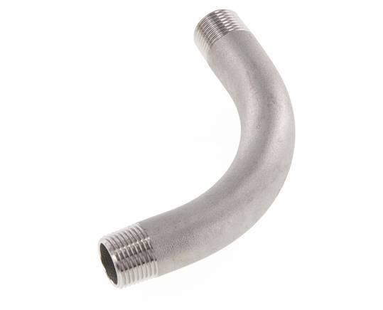 90deg Angled Pipe R3/8'' Stainless Steel 16bar (224.8psi)