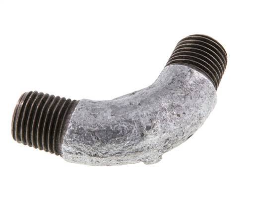 90deg Angled Pipe R1/4'' Cast Iron 25bar (351.25psi)