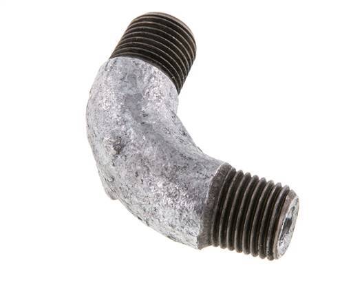 90deg Angled Pipe R1/4'' Cast Iron 25bar (351.25psi)