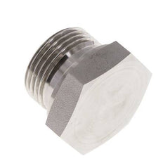Plug G1'' Stainless steel with External Hex 60° cone 150bar (2107.5psi) Hydraulic