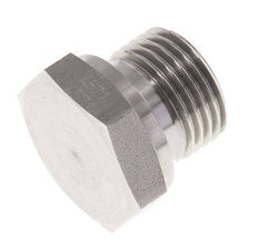 Plug G1/2'' Stainless steel with External Hex 60° cone 300bar (4215.0psi) Hydraulic