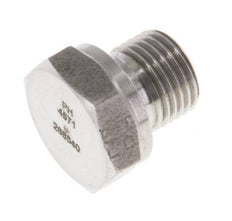 Plug G1/8'' Stainless steel with External Hex 60° cone 575bar (8078.75psi) Hydraulic