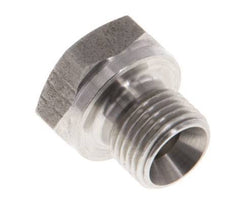 Plug G1/8'' Stainless steel with External Hex 60° cone 575bar (8078.75psi) Hydraulic