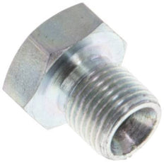 Plug G1/8'' Steel with External Hex 60° cone 575bar (8078.75psi) Hydraulic [10 Pieces]