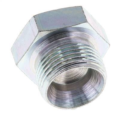 Plug G3/4'' Steel with External Hex 60° cone 175bar (2458.75psi) Hydraulic [2 Pieces]
