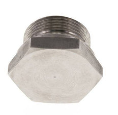 Plug G1 1/4'' Stainless steel with External Hex 60° cone 150bar (2107.5psi) Hydraulic