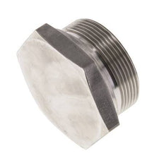 Plug G2'' Stainless steel with External Hex 60° cone 75bar (1053.75psi) Hydraulic
