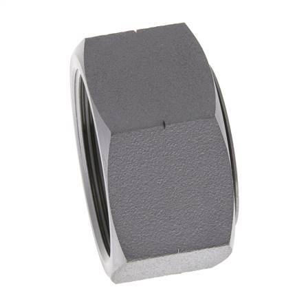 End Cap G2'' Steel with External Hex 60° cone 75bar (1053.75psi) Hydraulic
