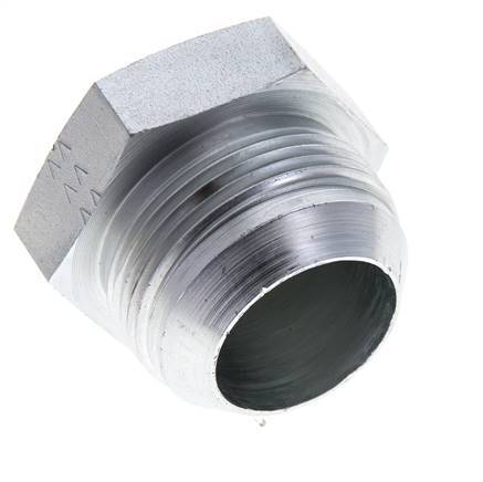 JIC Plug UN 1-5/8''-12 Steel 140bar (1967.0psi)
