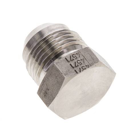 JIC Plug UNF 7/8''-14 Stainless steel 210bar (2950.5psi)