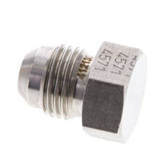JIC Plug UNF 9/16INCH-18 Stainless steel 275bar (3863.75psi)