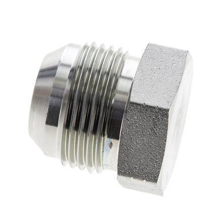 JIC Plug UN 1-3/16INCH-12 Steel 170bar (2388.5psi)