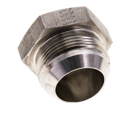 JIC Plug UN 1-5/8''-12 Stainless steel 140bar (1967.0psi)