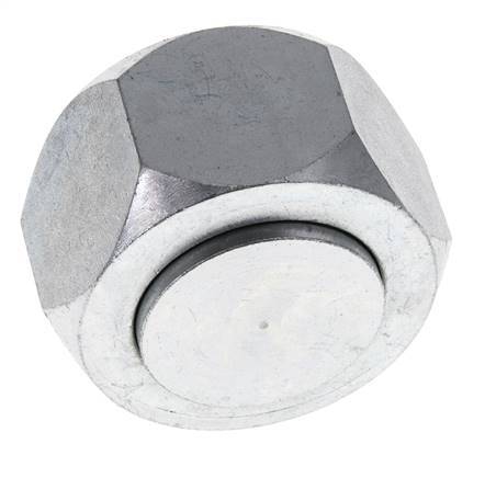 JIC End Cap UN 1-7/8''-12 Steel 100bar (1405.0psi)