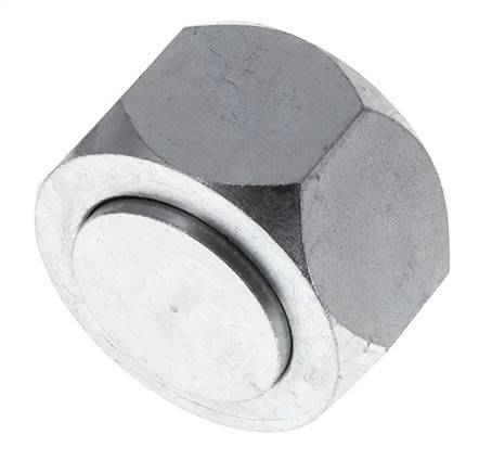 JIC End Cap UN 1-7/8''-12 Steel 100bar (1405.0psi)