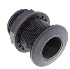 Screw Connection for Drain Cocks G1 1/4'' DN13 Bulkhead Polypropylene (pp) EPDM 10bar (140.5psi) FDA