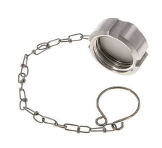 Cap Nut Rd34 X 1/8'' DN 15 Stainless Steel 1.4404 NBR DIN 11851 FDA 21 with Chain