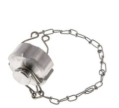 Cap Nut Rd34 X 1/8'' DN 15 Stainless Steel 1.4404 NBR DIN 11851 FDA 21 with Chain