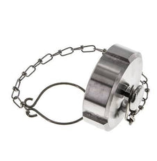 Cap Nut Rd52 X 1/6'' DN 25 Stainless Steel 1.4301 NBR DIN 11851 FDA 21 with Chain