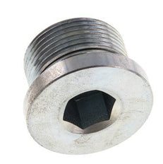 Plug M26 X 1.5 Steel NBR with Internal Hex 400bar (5620.0psi)