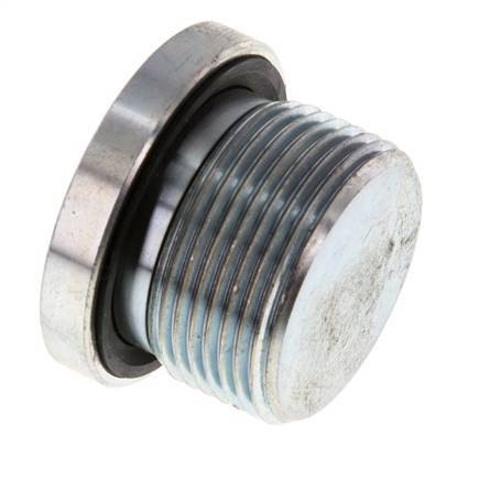 Plug M26 X 1.5 Steel NBR with Internal Hex 400bar (5620.0psi)