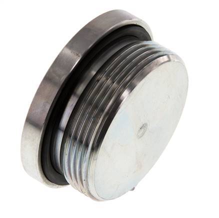 Plug M48 X 2 Steel NBR with Internal Hex 250bar (3512.5psi)