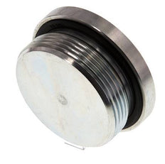 Plug M48 X 2 Steel NBR with Internal Hex 250bar (3512.5psi)
