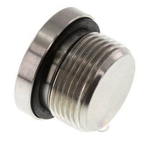 Plug M24 X 1.5 Steel NBR with Internal Hex 400bar (5620.0psi)