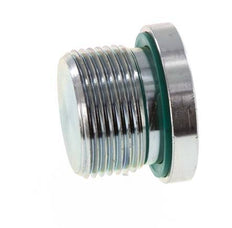 Plug M24 X 1.5 Steel FKM with Internal Hex 400bar (5620.0psi)