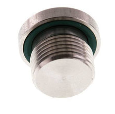 Plug M20 X 1.5 Stainless steel FKM with Internal Hex 400bar (5620.0psi)