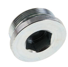 Plug M48 X 2 Steel FKM with Internal Hex 250bar (3512.5psi)
