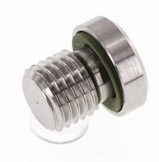 Plug M12 X 1.5 Stainless steel FKM with Internal Hex 400bar (5620.0psi)