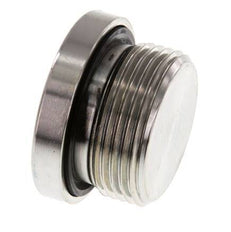 Plug M33 X 2 Steel NBR with Internal Hex 400bar (5620.0psi)