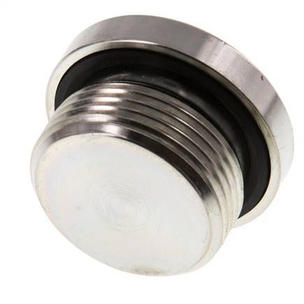 Plug M33 X 2 Steel NBR with Internal Hex 400bar (5620.0psi)