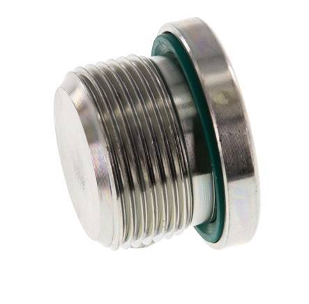 Plug M26 X 1.5 Steel FKM with Internal Hex 400bar (5620.0psi)