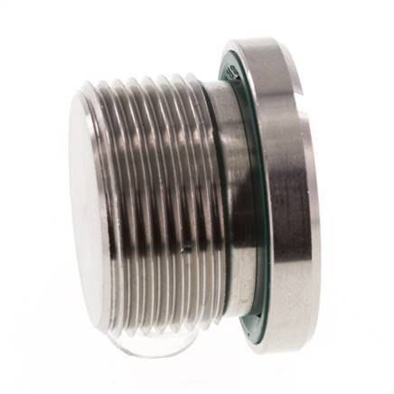 Plug M26 X 1.5 Stainless steel FKM with Internal Hex 400bar (5620.0psi)