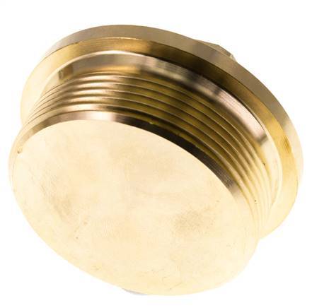 Plug G2'' Brass with Collar and External Hex 16bar (224.8psi)