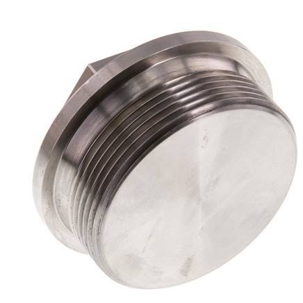 Plug G2'' Stainless steel with Collar and External Hex 40bar (562.0psi)