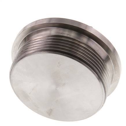 Plug G2'' Stainless steel with Collar and External Hex 40bar (562.0psi)