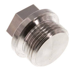 Plug G1'' Stainless steel with Collar and External Hex 40bar (562.0psi)