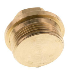 Plug G1 1/4'' Brass with Collar and External Hex 16bar (224.8psi)