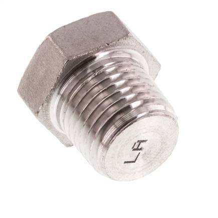 Plug R1/4'' Stainless steel with External Hex 16bar (224.8psi) [5 Pieces]