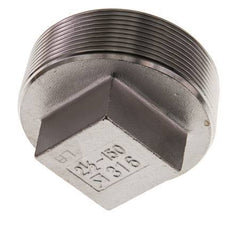 Plug R2 1/2'' Stainless steel with External Square 16bar (224.8psi)