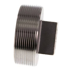 Plug R2 1/2'' Stainless steel with External Square 16bar (224.8psi)