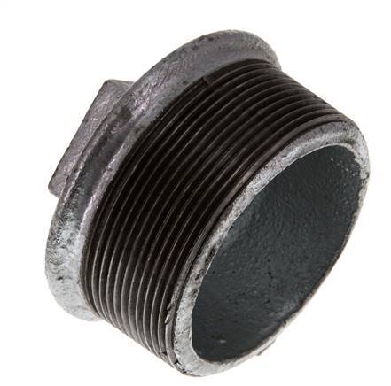 Plug R2 1/2'' Malleable cast iron with External Square 25bar (351.25psi)
