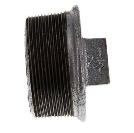 Plug R2 1/2'' Malleable cast iron with External Square 25bar (351.25psi)