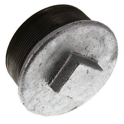 Plug R3'' Malleable cast iron with External Square 25bar (351.25psi)