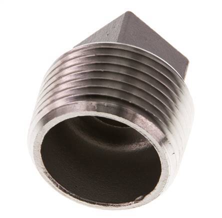 Plug R1'' Stainless steel with External Square 16bar (224.8psi)