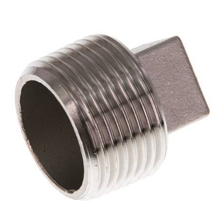 Plug R1'' Stainless steel with External Square 16bar (224.8psi)