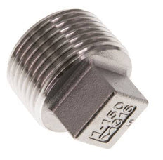 Plug R1'' Stainless steel with External Square 16bar (224.8psi)